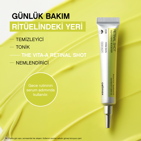 Celimax Retinal Shot Tightening Booster 15ml – GlobalCare Türkiye