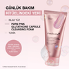 Medicube PDRN Pink Glutathione Capsule Cleansing Foam - 4