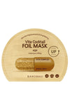 Banobagi Vita Cocktail Foil Mask Age (Güçlü bariyer ve Kırışıklık karşıtı pamuk maske)
