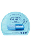 Banobagi Vita Cocktail Foil Mask Aqua (Gözenek sıkılaştırıcı ve Kuruluk karşıtı pamuk maske)
