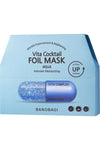Banobagi Vita Cocktail Foil Mask Aqua (Gözenek sıkılaştırıcı ve Kuruluk karşıtı pamuk maske)