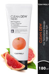 TONYMOLY Yüz Temizleme Köpüğü Clean Dew Yağlı Ciltler Için Greyfurt Cilt Bakımı 180ml